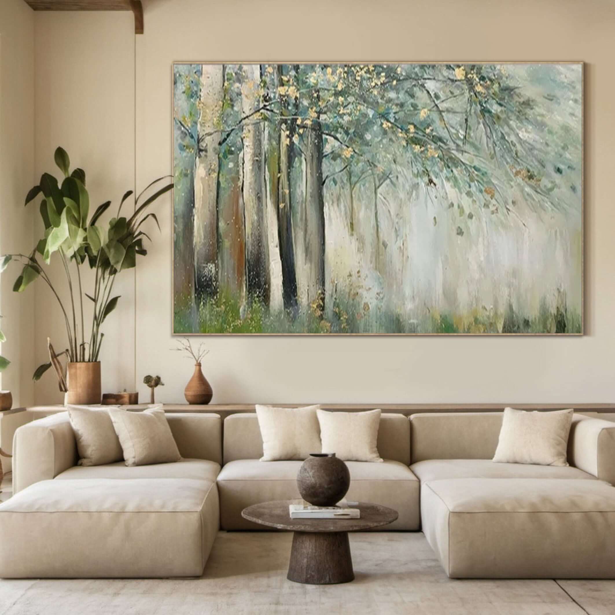 Dappled Light - Forest Landscape Wall Art