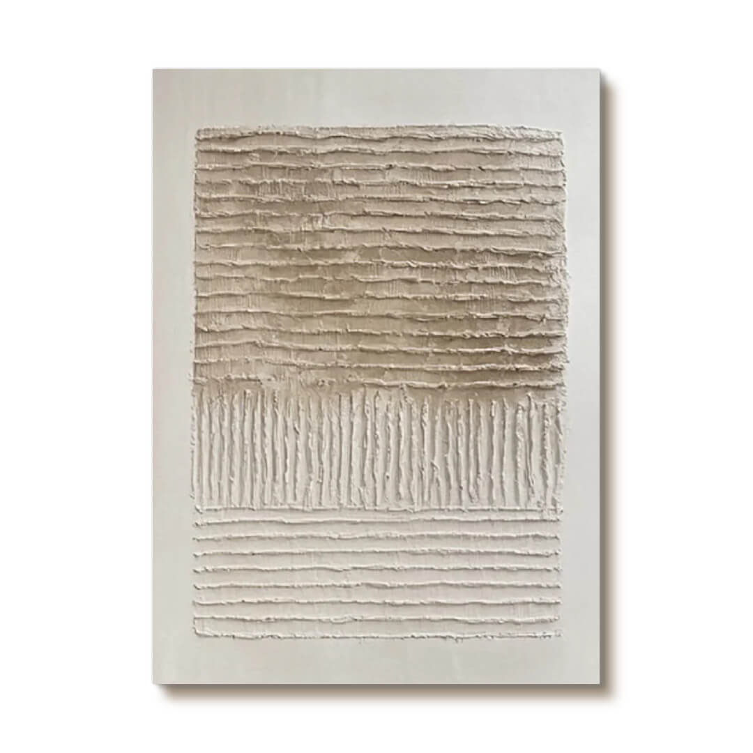 Earthen Reverie I - Brown Textured Abstract Wall Art Painting