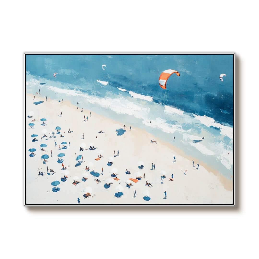 Beach Week - Large Seascape Canvas Art