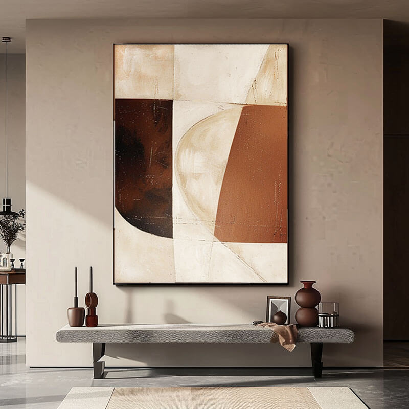 Antagonism - Minimalist Abstract Art Painting