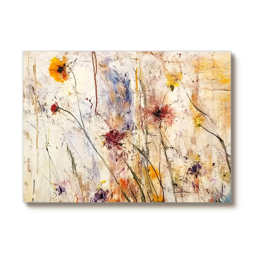 Wild Remains - Abstract Floral Wall Art