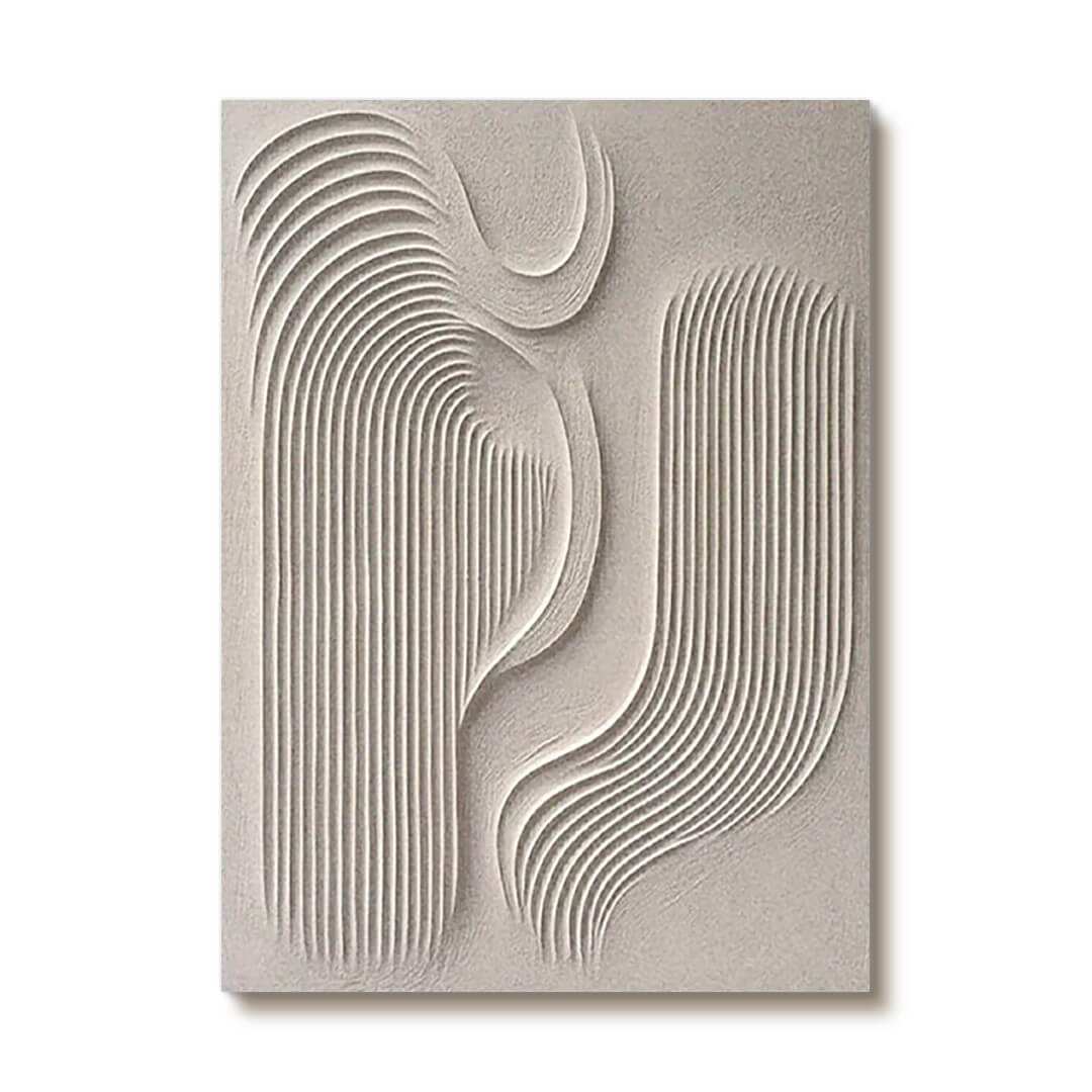 The Bends - Minimalist Abstract Art Painting