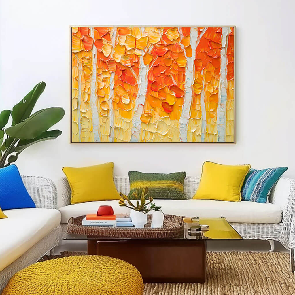 Seasons I - Abstract Wall Art Painting