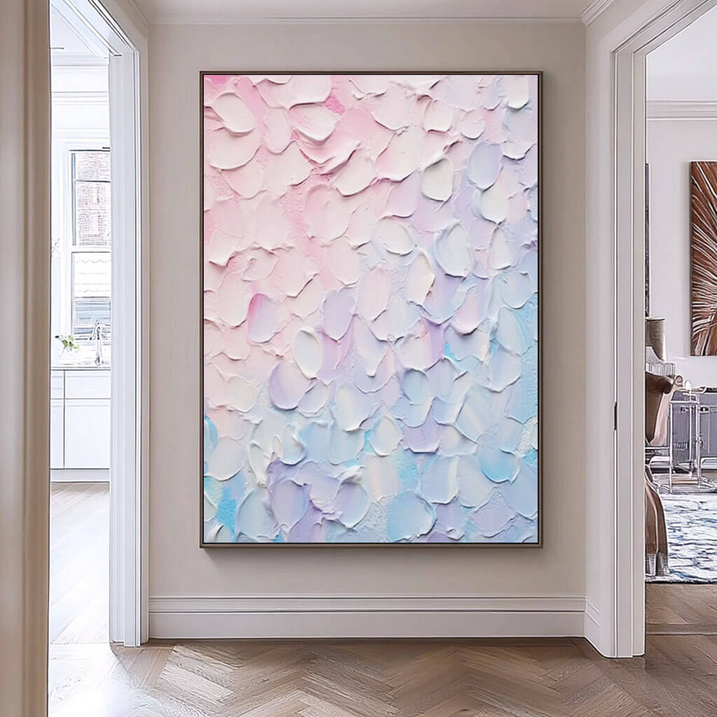Fluid Petals - Colorful Abstract Art on Canvas