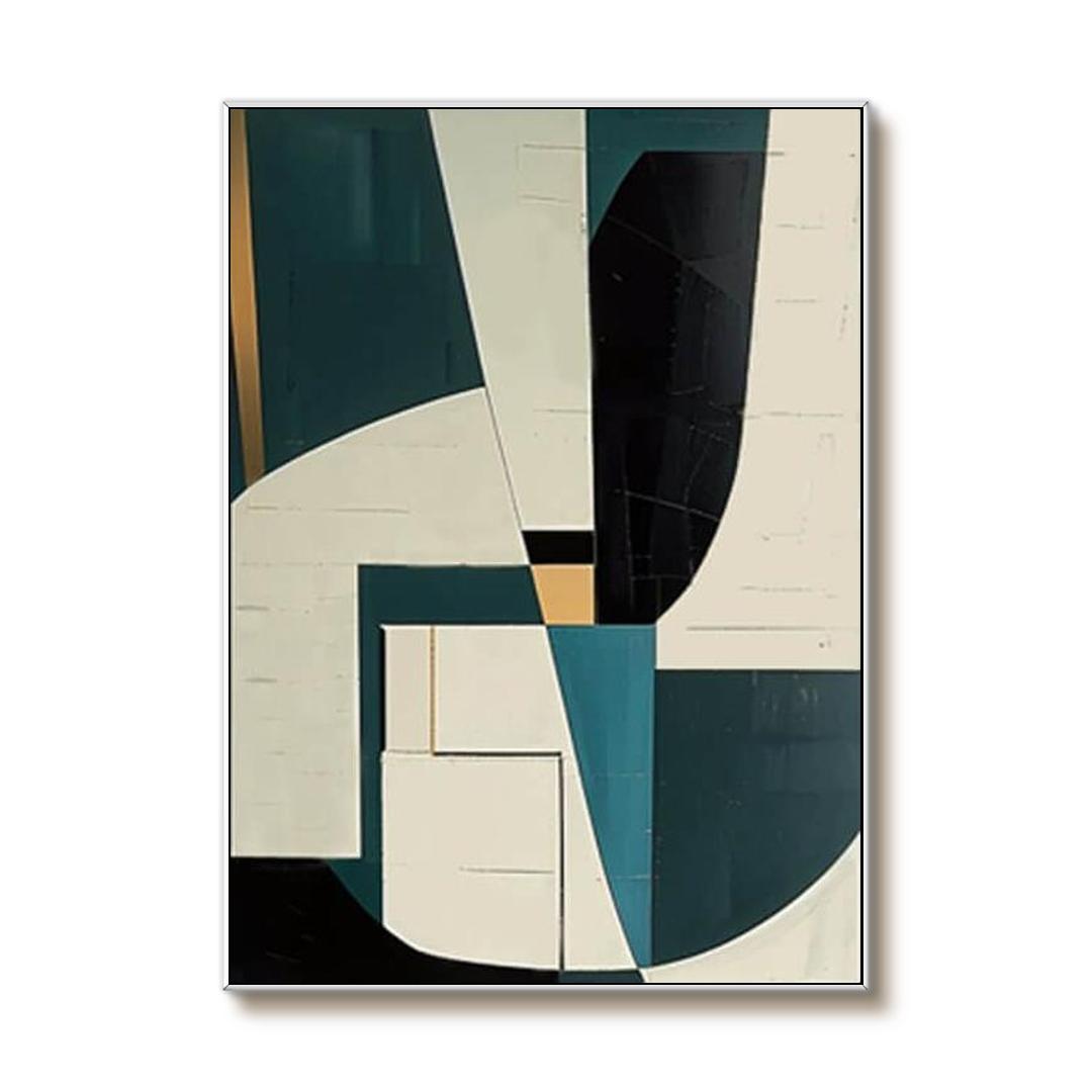 Eternal Geometry - Large Abstract Canvas Art