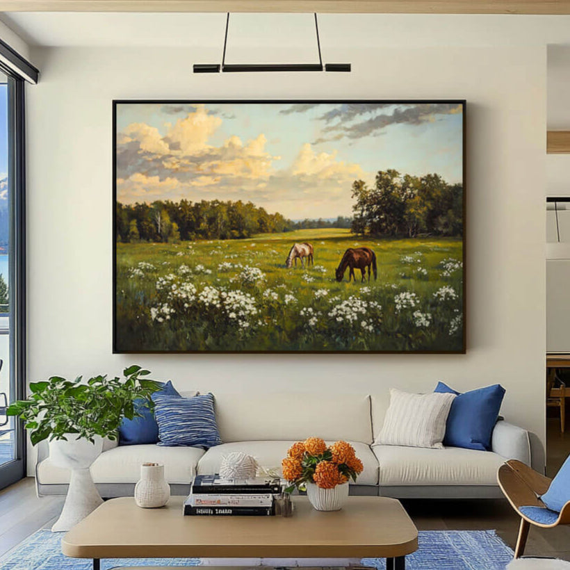 Pastoral Reverie - Landscape Wall Art Painting