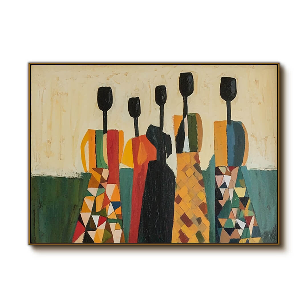 Inseparable - Modern Abstract Canvas Art Painting