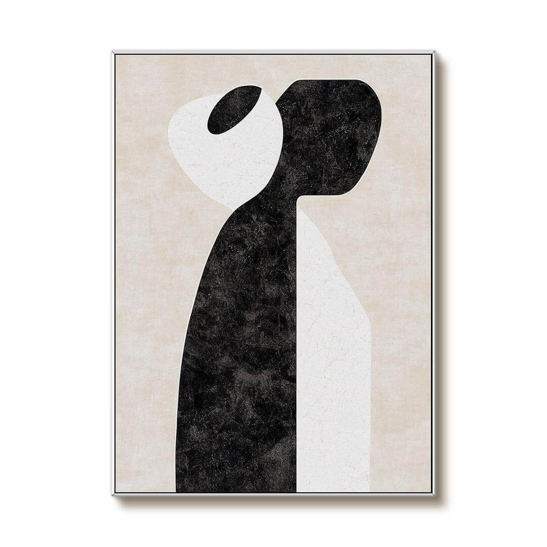 Embrace - Abstract Figure Wall Art Painting