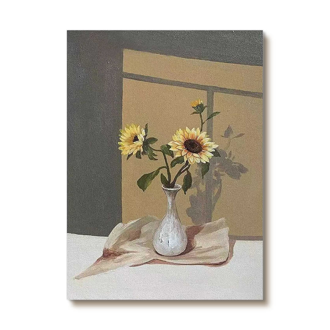 Vases I - Minimalist Abstract Wall Art Painting