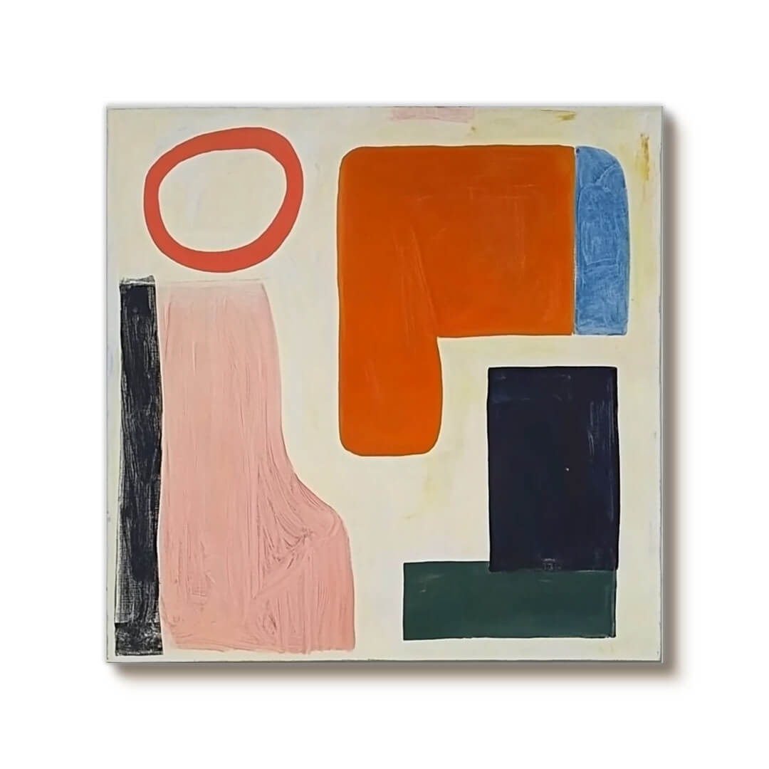 Everything In Its Right Place I - Contemporary Abstract Art Painting