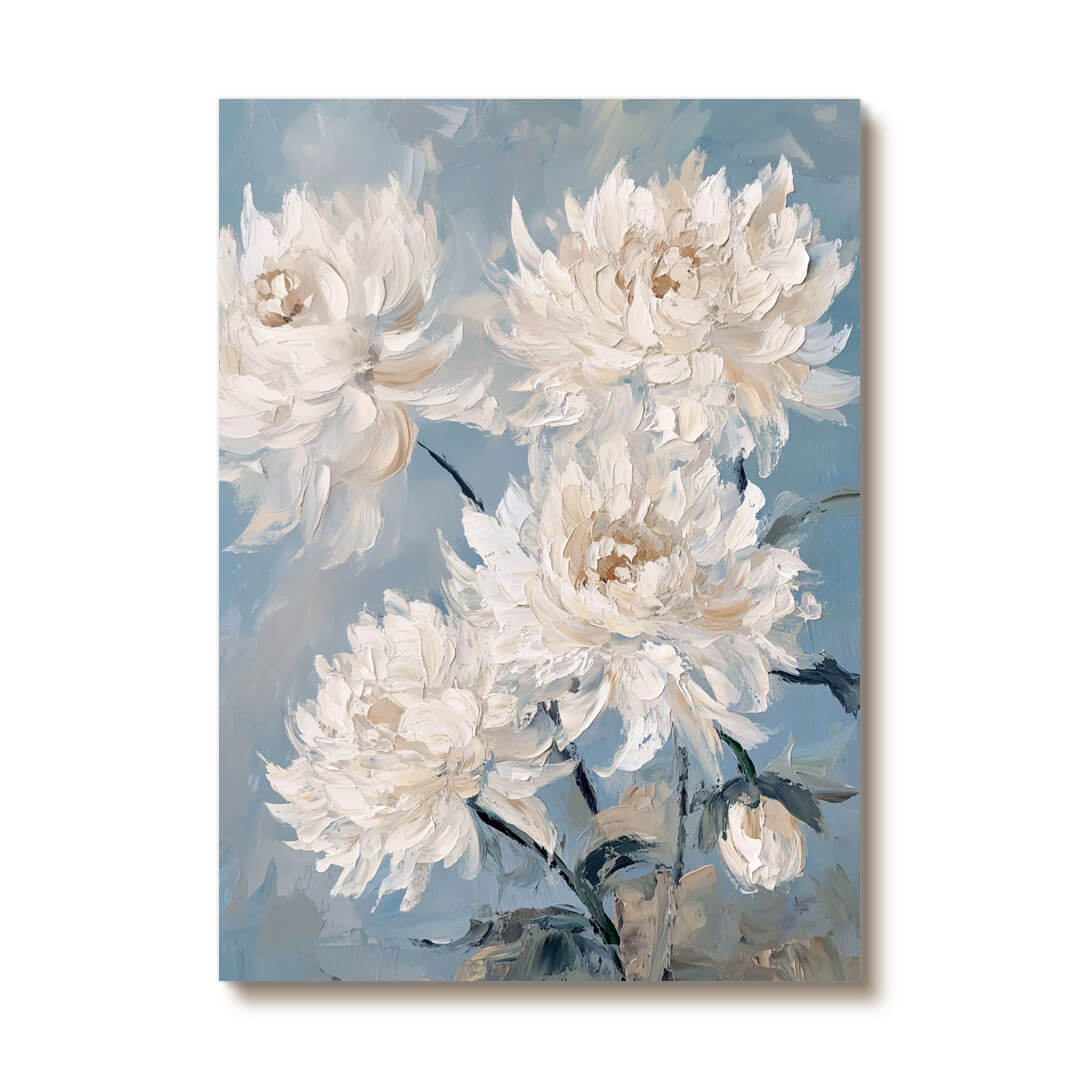 Blossom I - Abstract Painting of Flowers