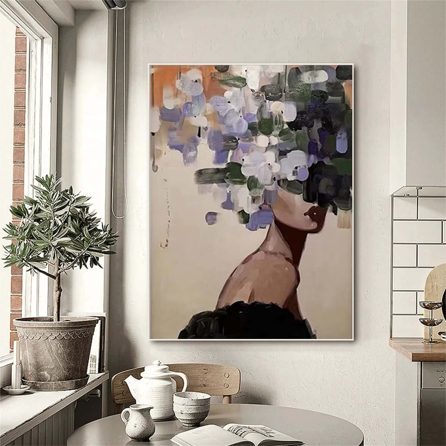 Women In Vogue I - Modern Minimalist Wall Art Painting