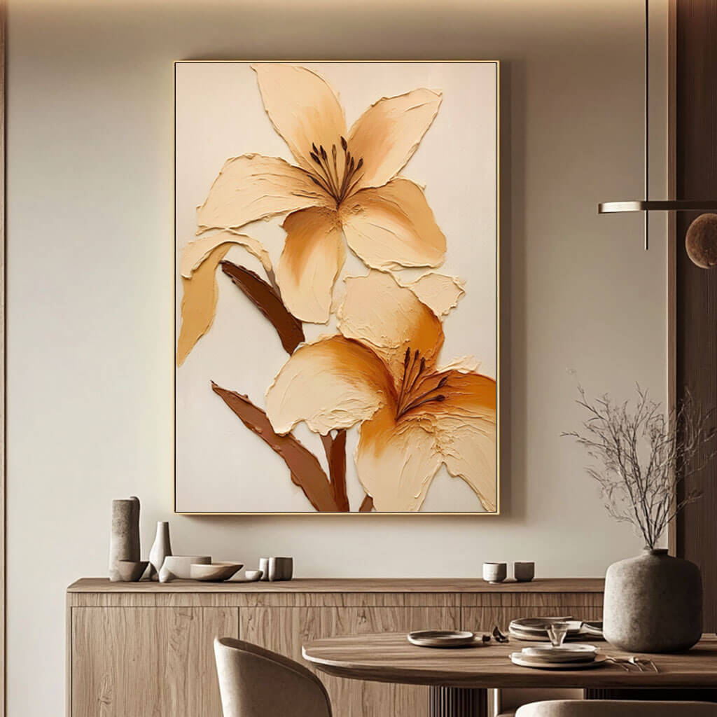 Expressive Floral - Modern Flower Art Painting