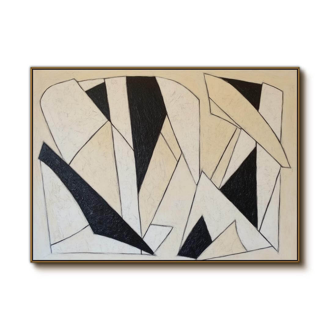 Collapse - Abstract Minimalist Art Painting