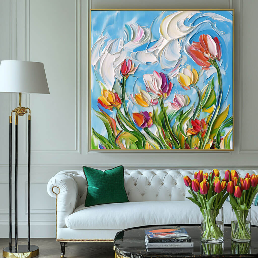 Life Is I - Textured Abstract Art Painting