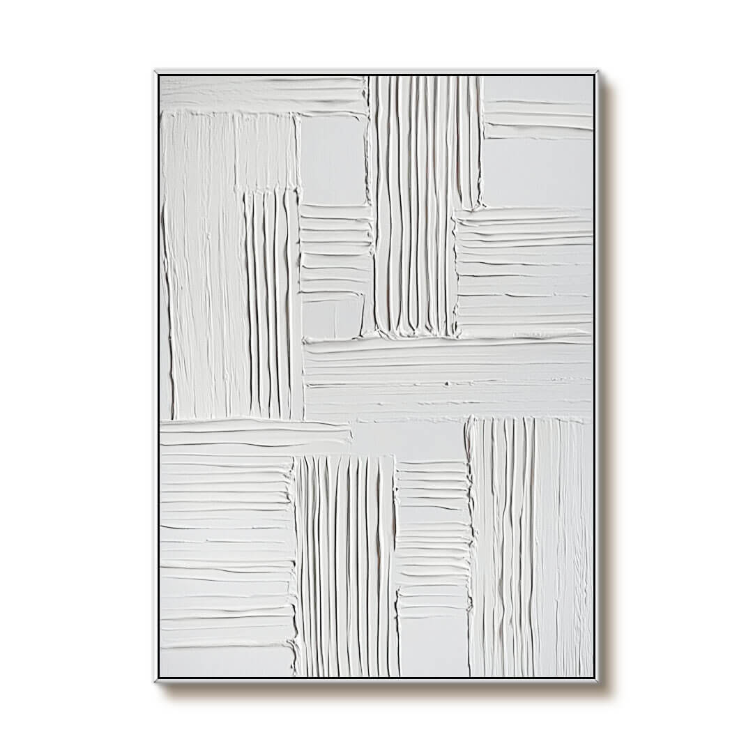 Narrative Lines - Modern Minimalist Abstract Art Painting