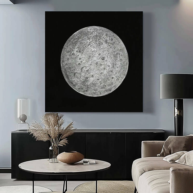 The Moon - Large Original Canvas Art Painting