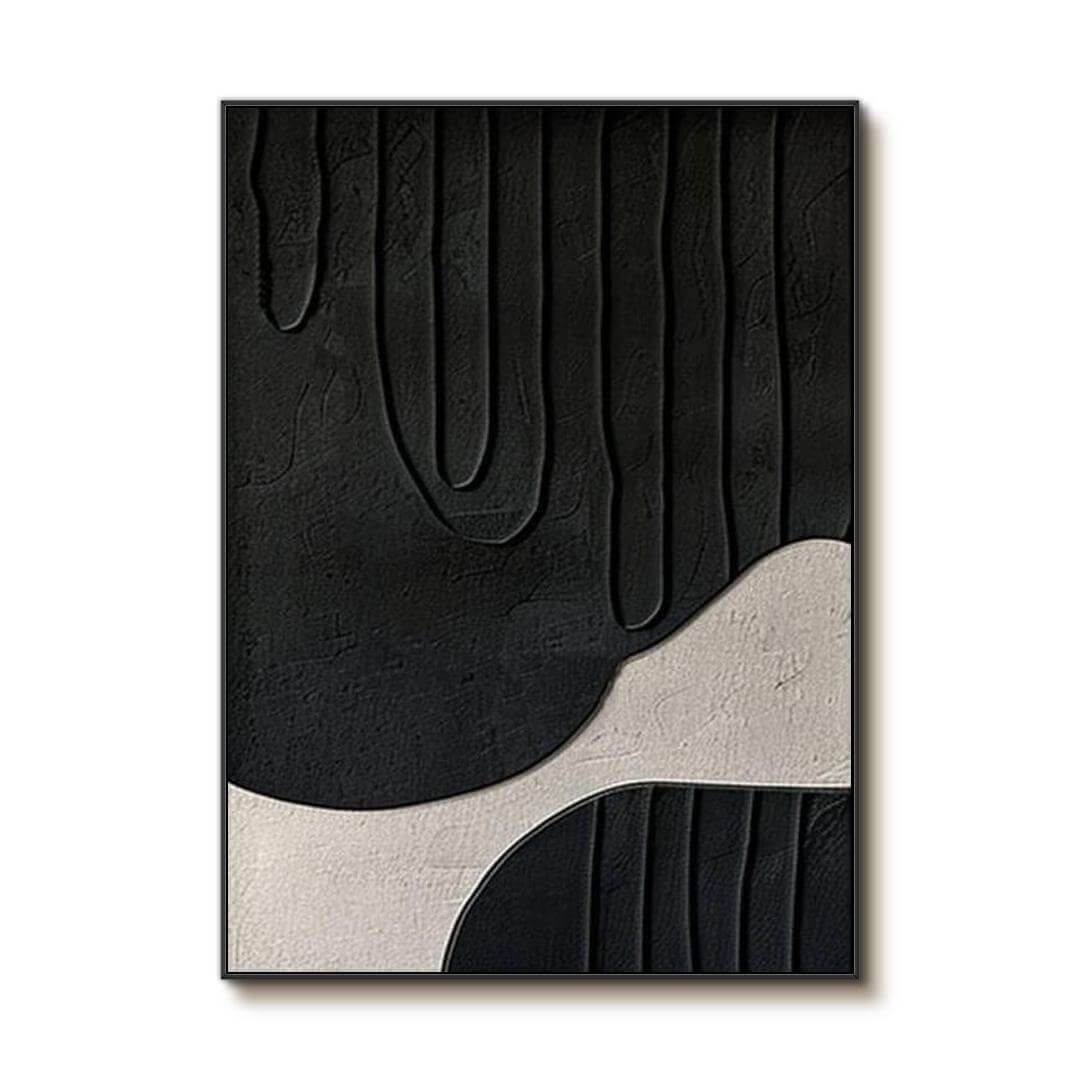 In Between - Abstract Minimalist Wall Art Painting