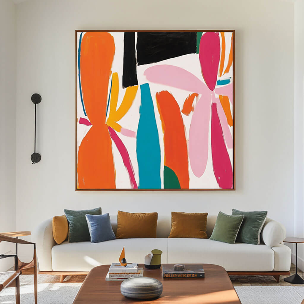 Lovely Day - Colorful Abstract Art Painting