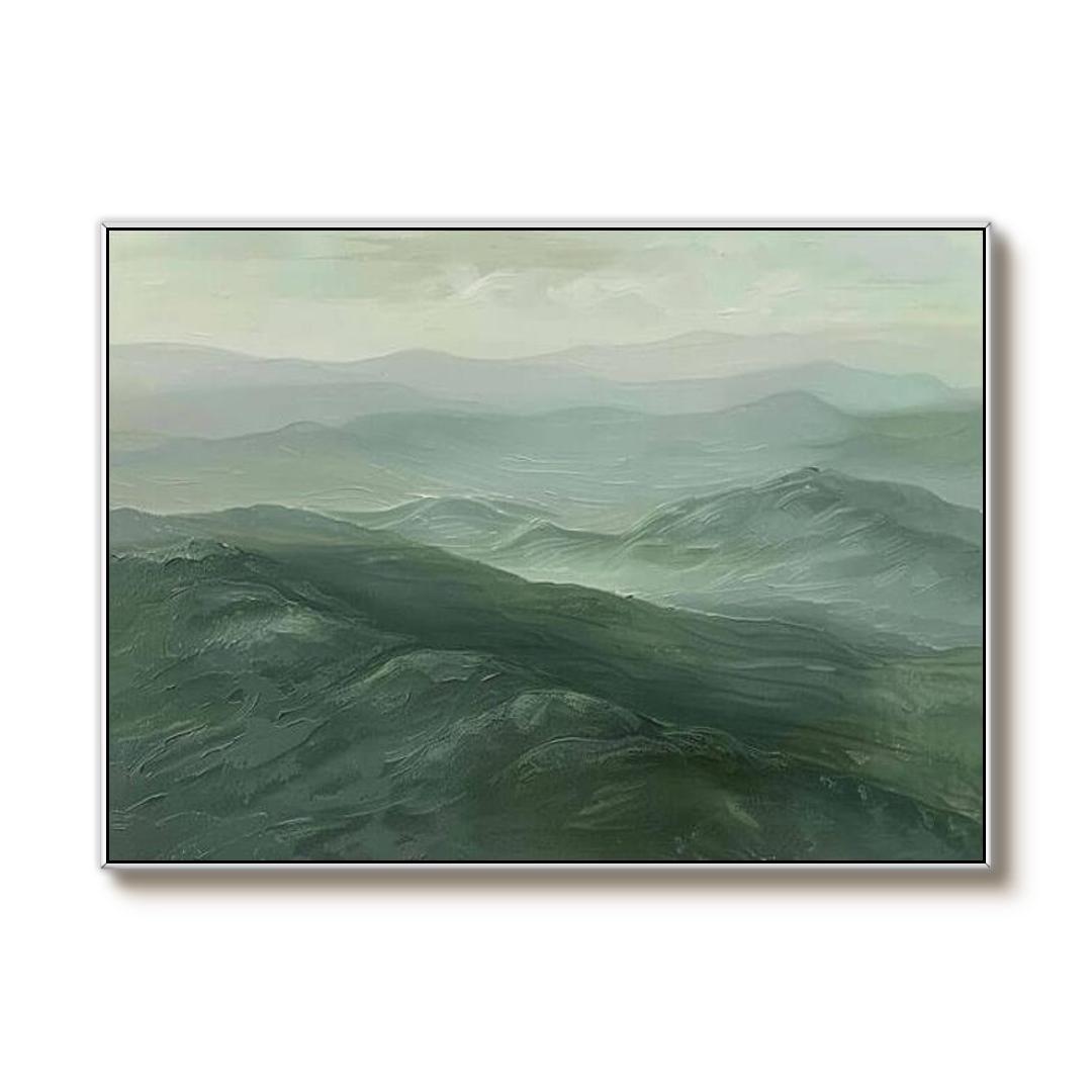Mountain View - Large Abstract Landscape Wall Art