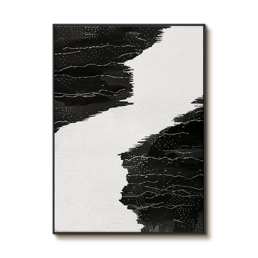 Dark Stream - Abstract ArtPainting on Canvas