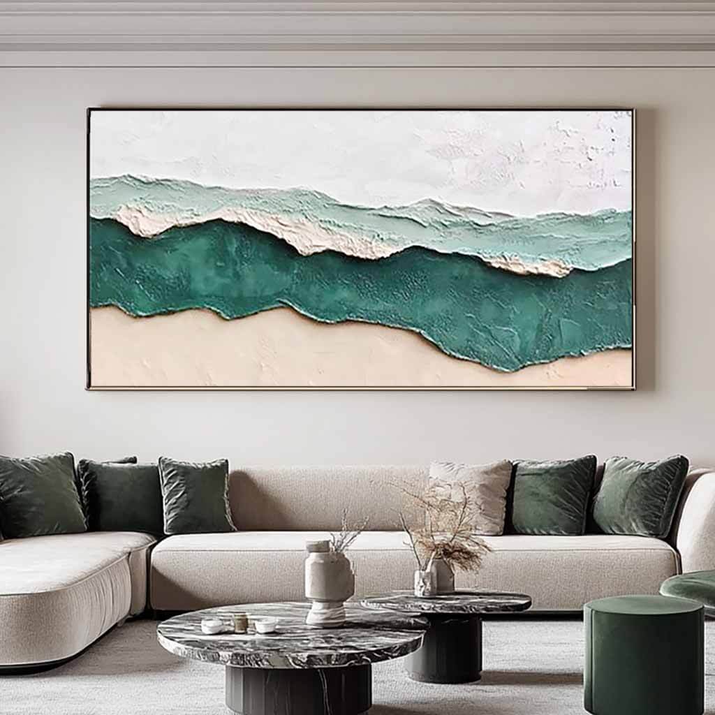 Mixtape - Modern Textured Abstract Art Painting