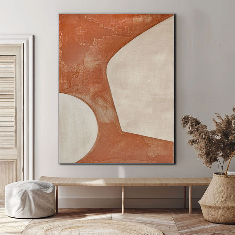 Organic Geometry - Modern Abstract Wall Art Painting