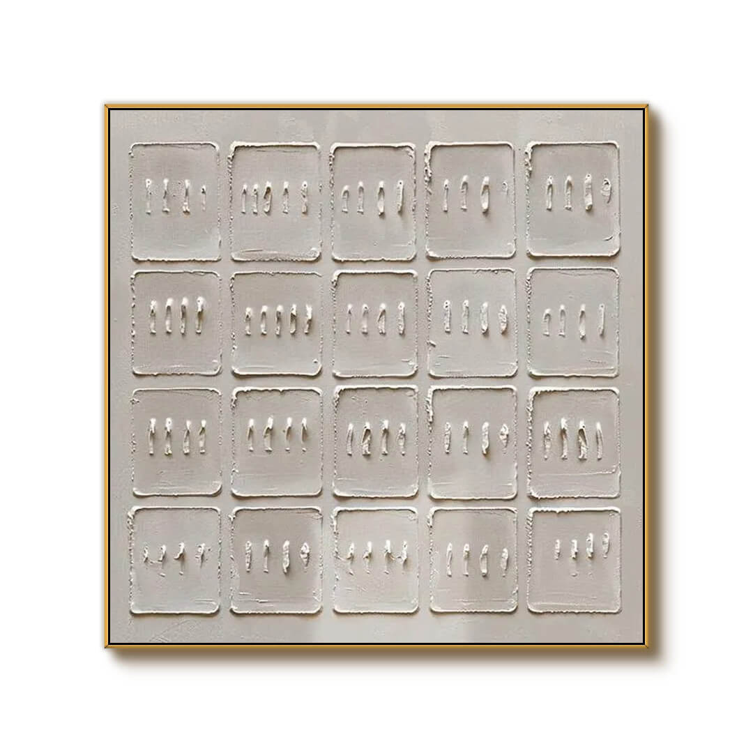Equilibrium - Textured Minimalist Wall Art Painting