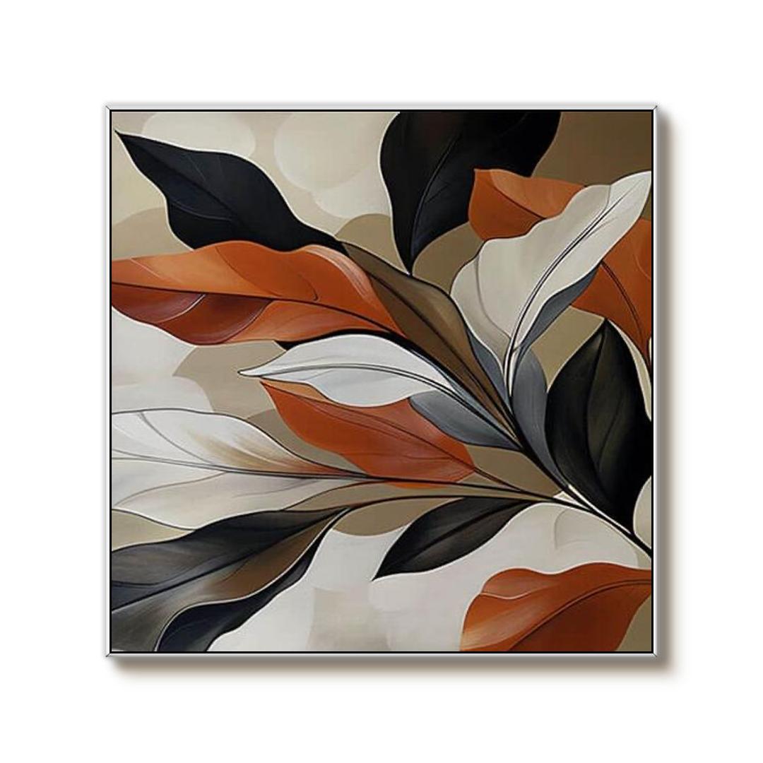 Fall Palette - Modern Botanical Canvas Art Painting