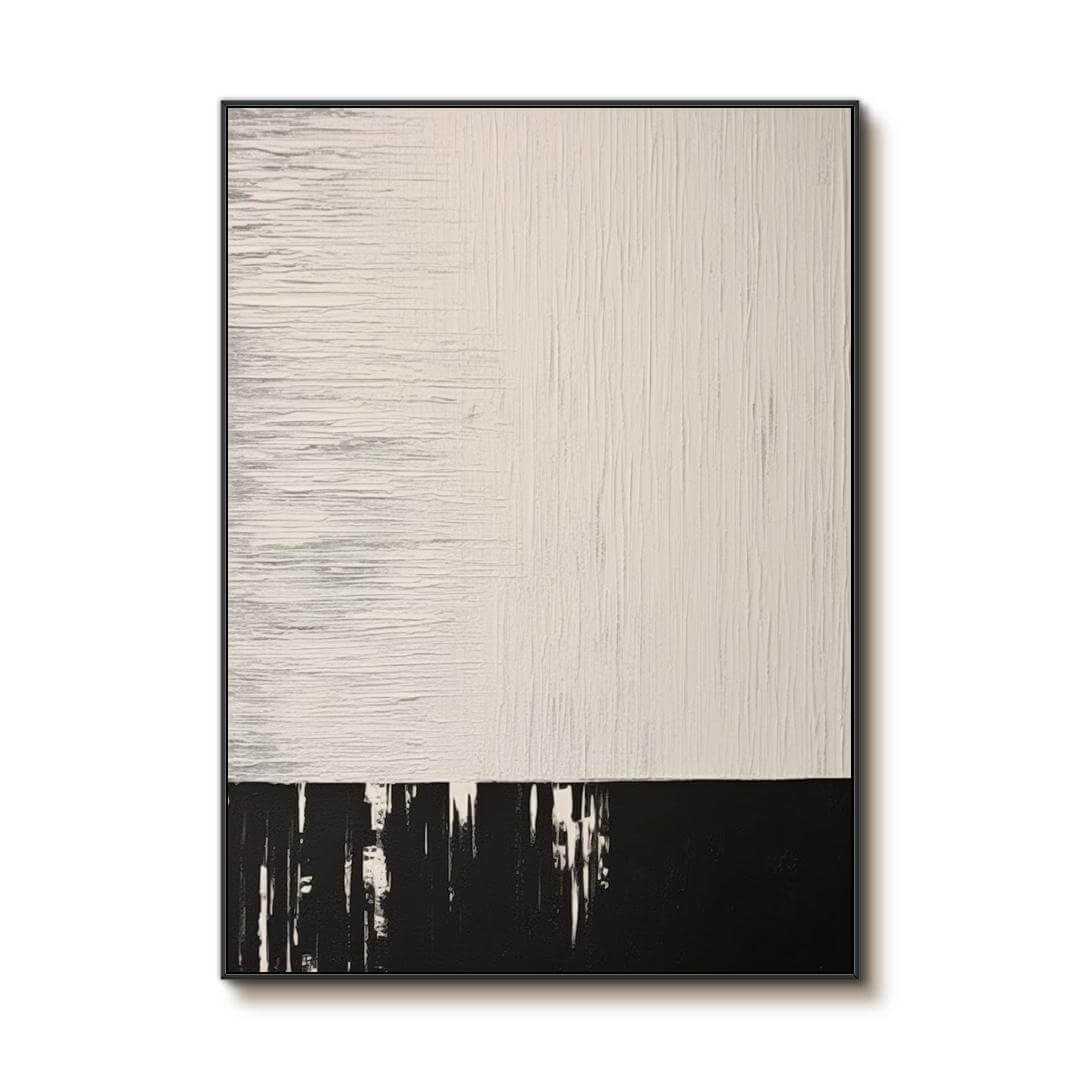 Transborder - Minimalist Textured Wall Art Painting