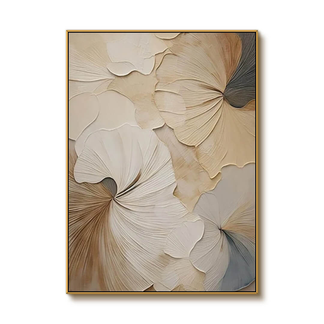 Autumn Valley - Abstract Painting of Flowers