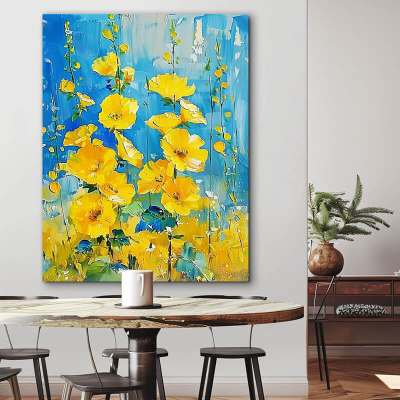 Infinite Bloom I - Large Abstract Art Painting