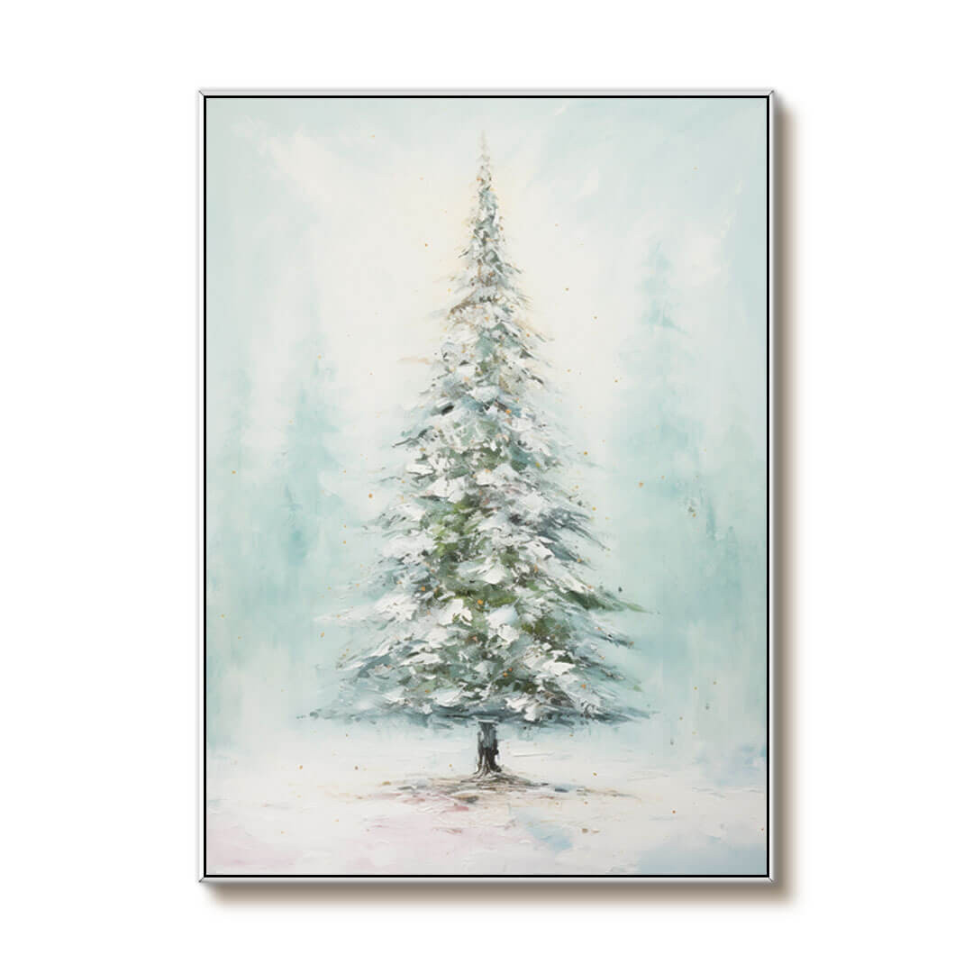 Blue Spruce - Green Wall Art Painting