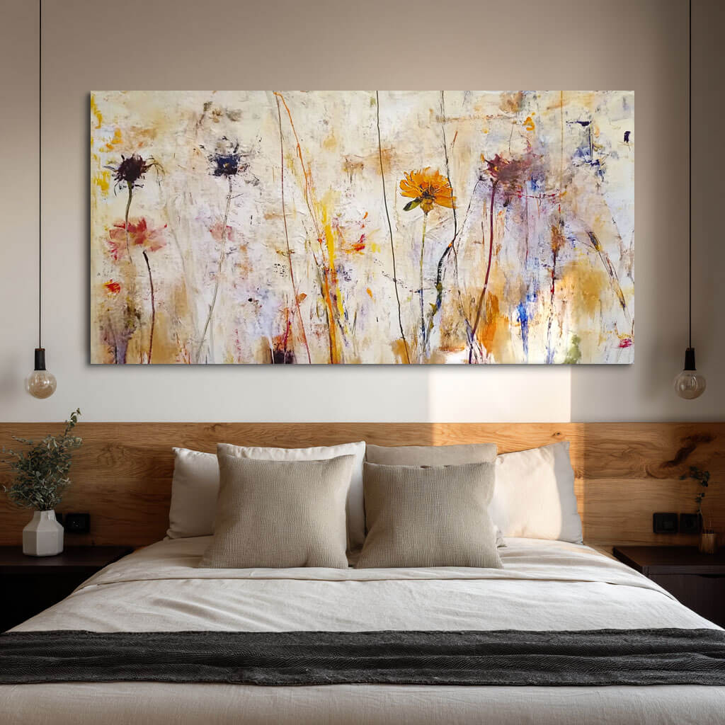 Golden Hour - Large Textured Landscape Wall Art Painting