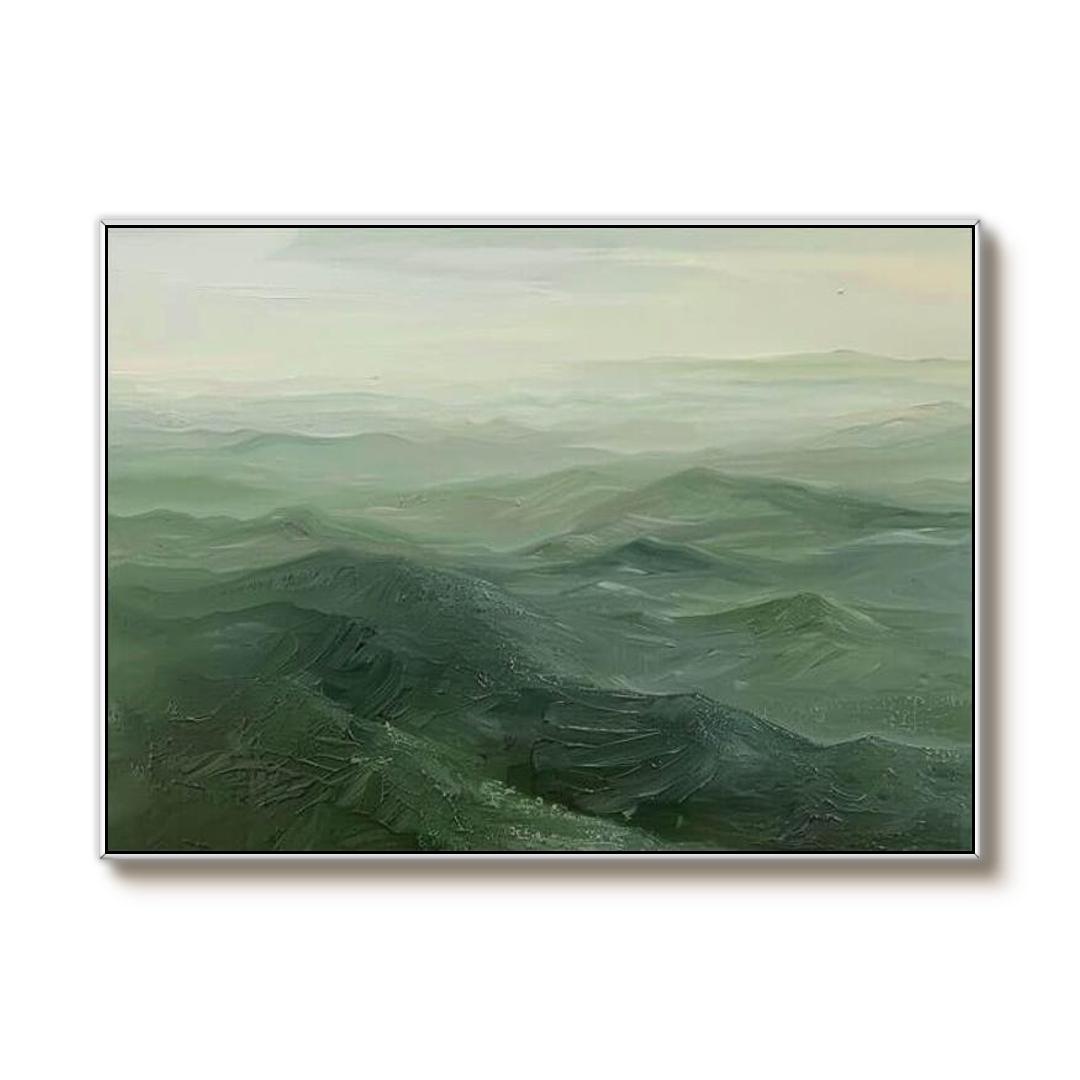 Mountain View I - Large Abstract Landscape Wall Art