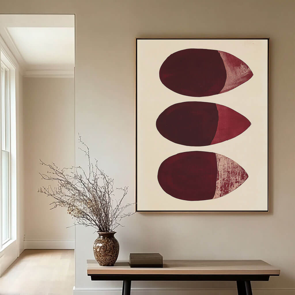 Waterdrop III - Modern Abstract Art Painting