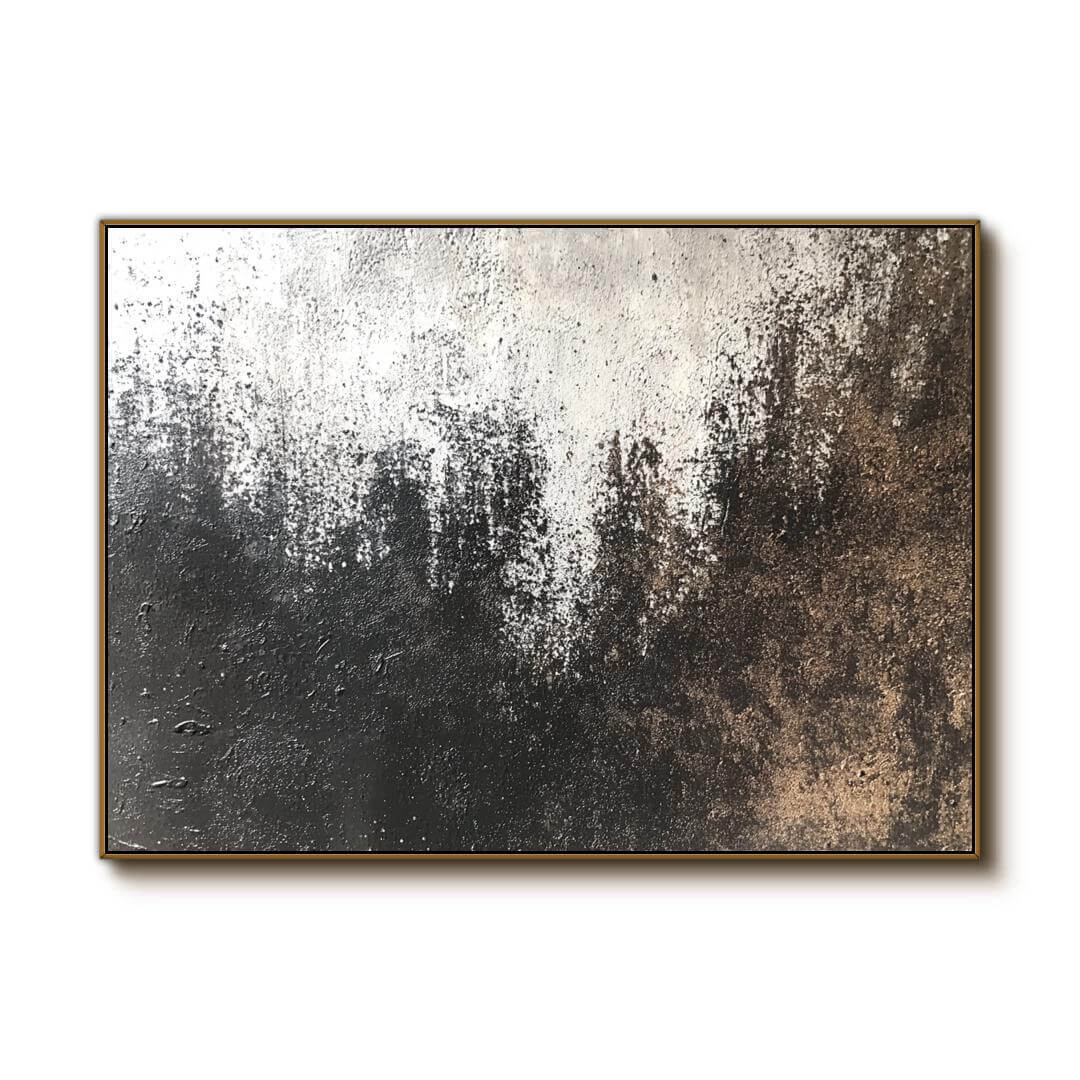 Water Curtain - Large Abstract Art Painting