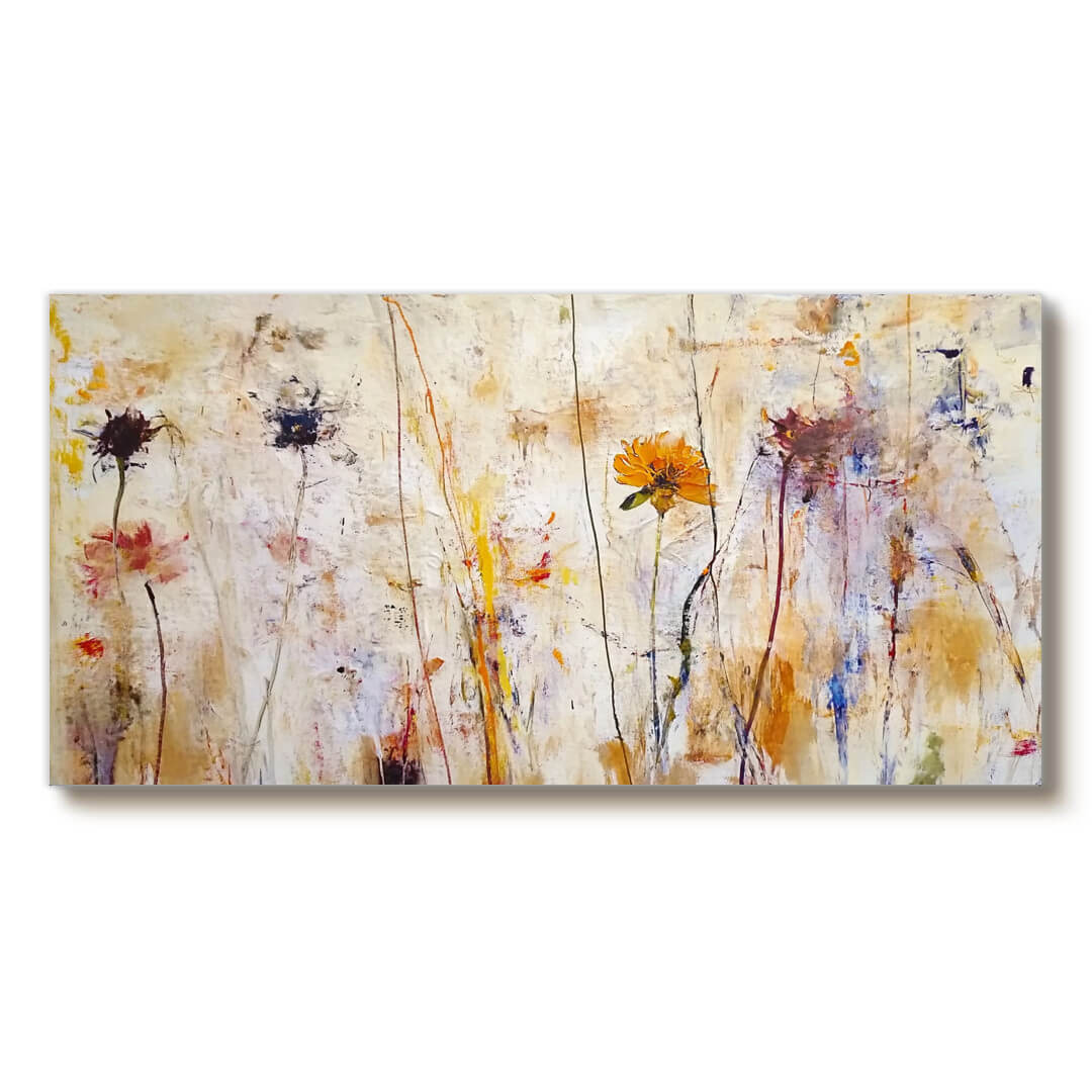 Golden Hour - Large Textured Landscape Wall Art Painting