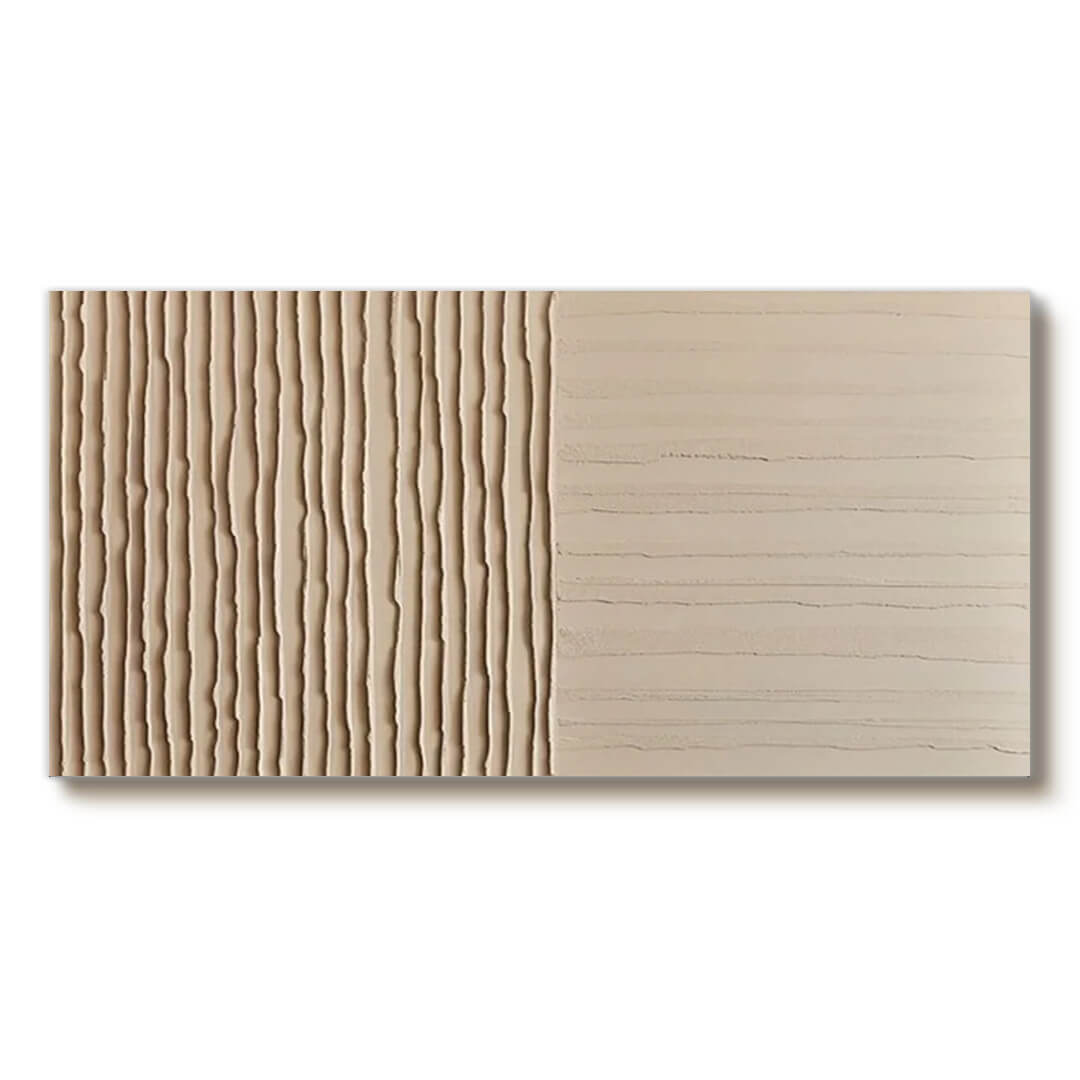 Line by Line - Minimalist Textured Wall Art