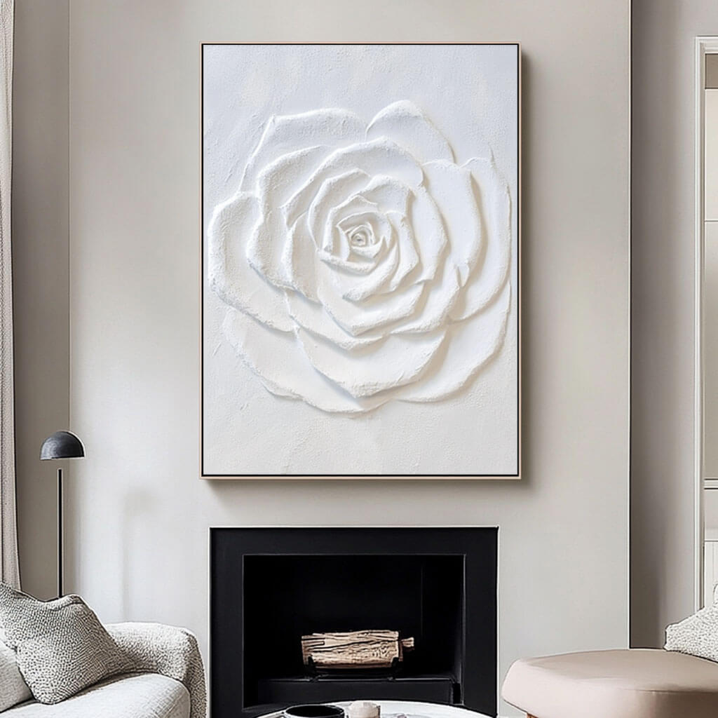 Flower Facets - Modern Flower Art Painting