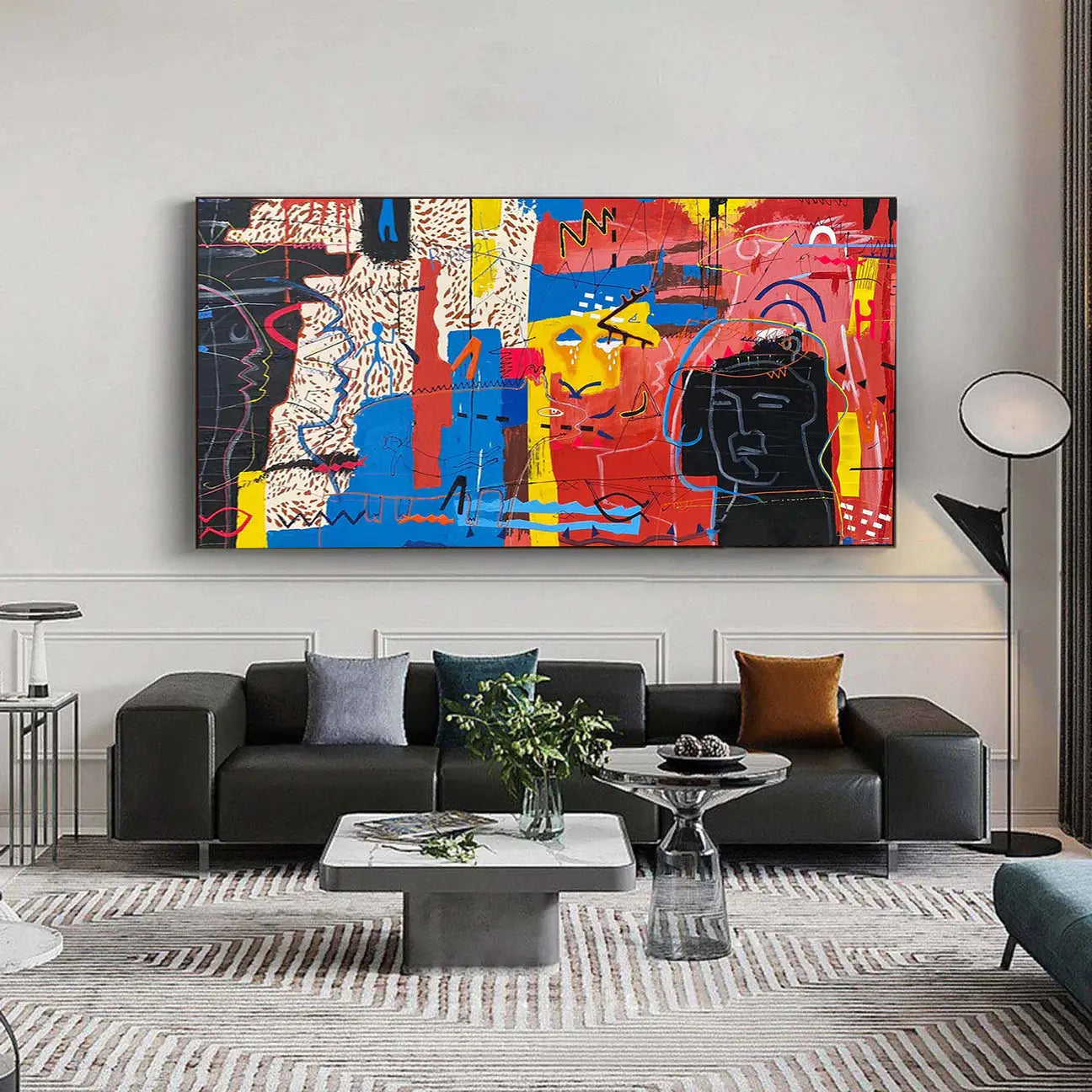 Era of Noise & Color - Large Modern Abstract Wall Art