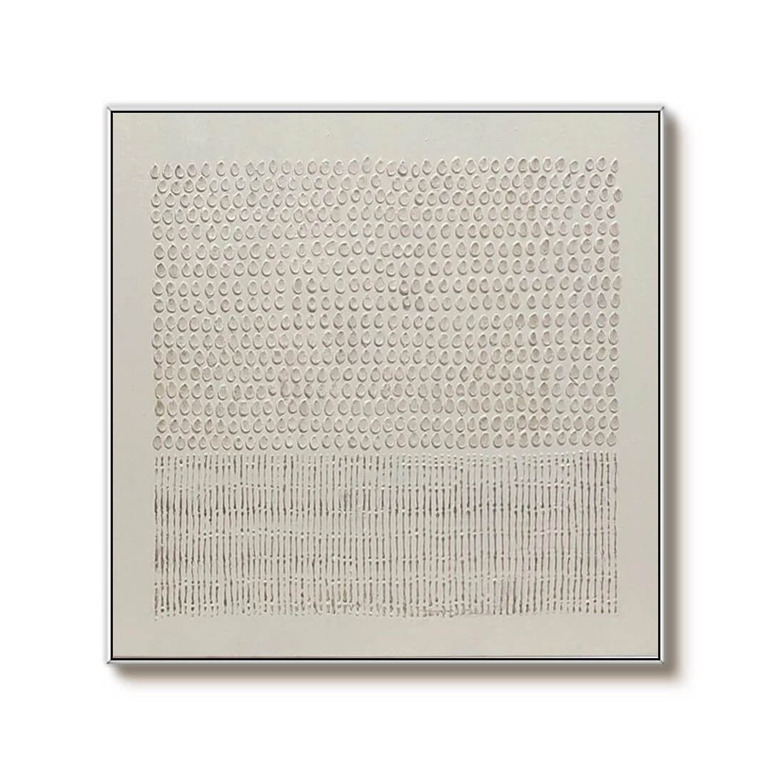 Field and Frequency - Textured Abstract Wall Art