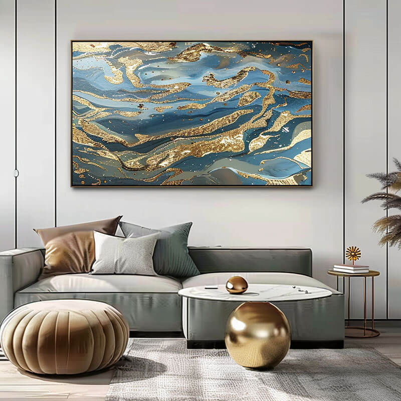 Sparkling - Large Original Wall Art Painting