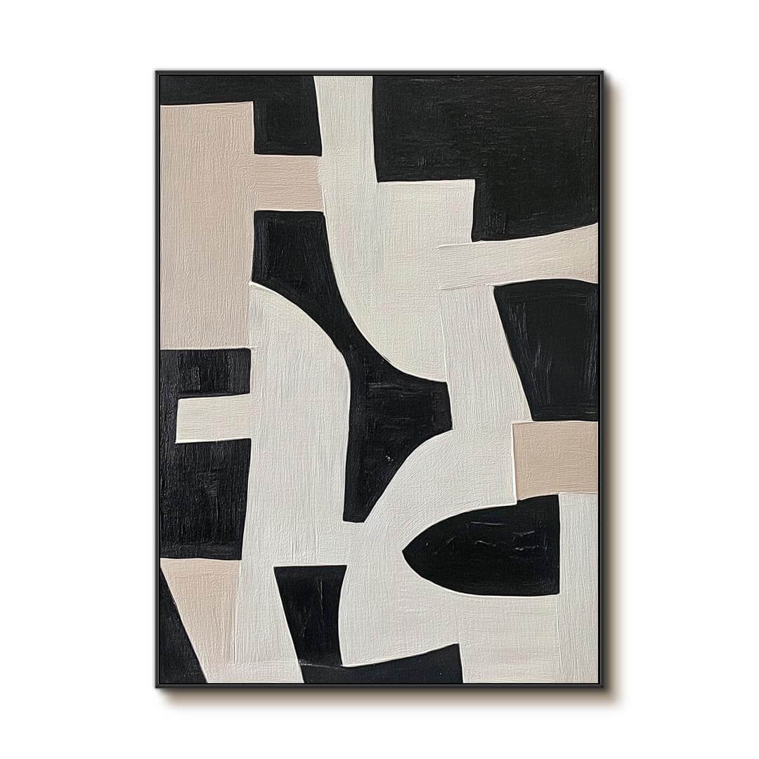 Channel - Minimalist Abstract Art Painting