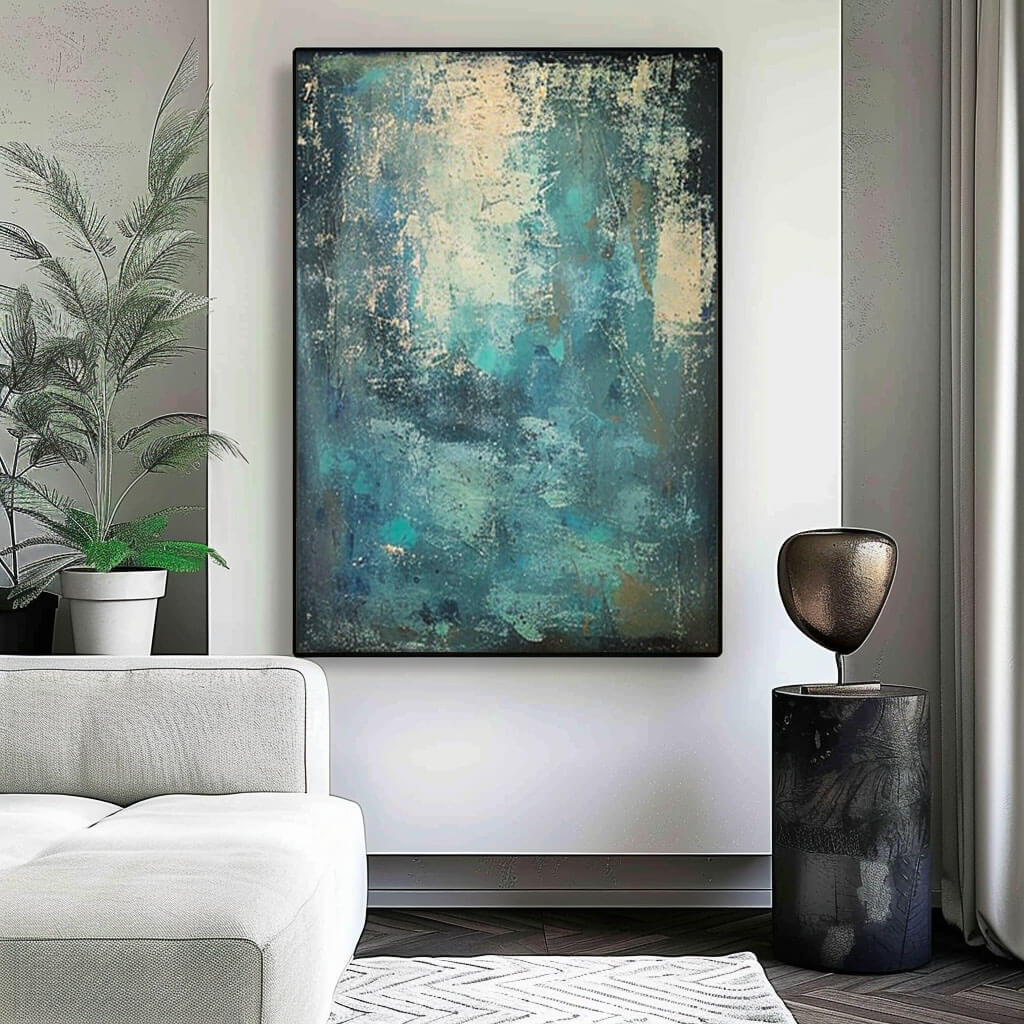 Under the Sea - Original Wabi Sabi Abstract Art