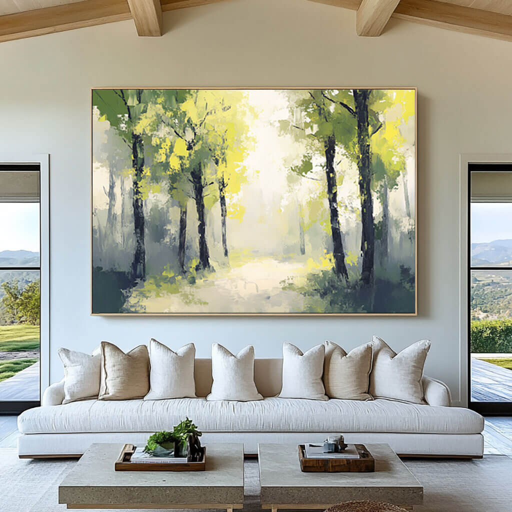 Be Still I - Abstract Art Painting