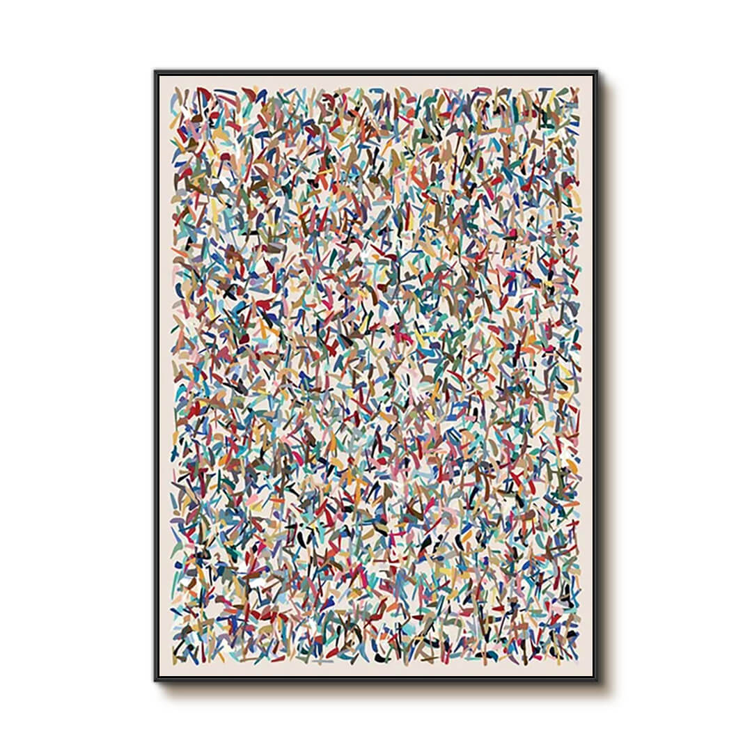 Joy in Motion - Colorful Abstract Art Painting