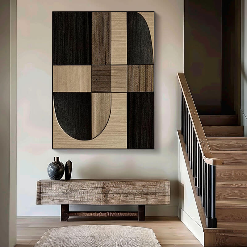Moored - Original Wabi Sabi Textured Wall Art