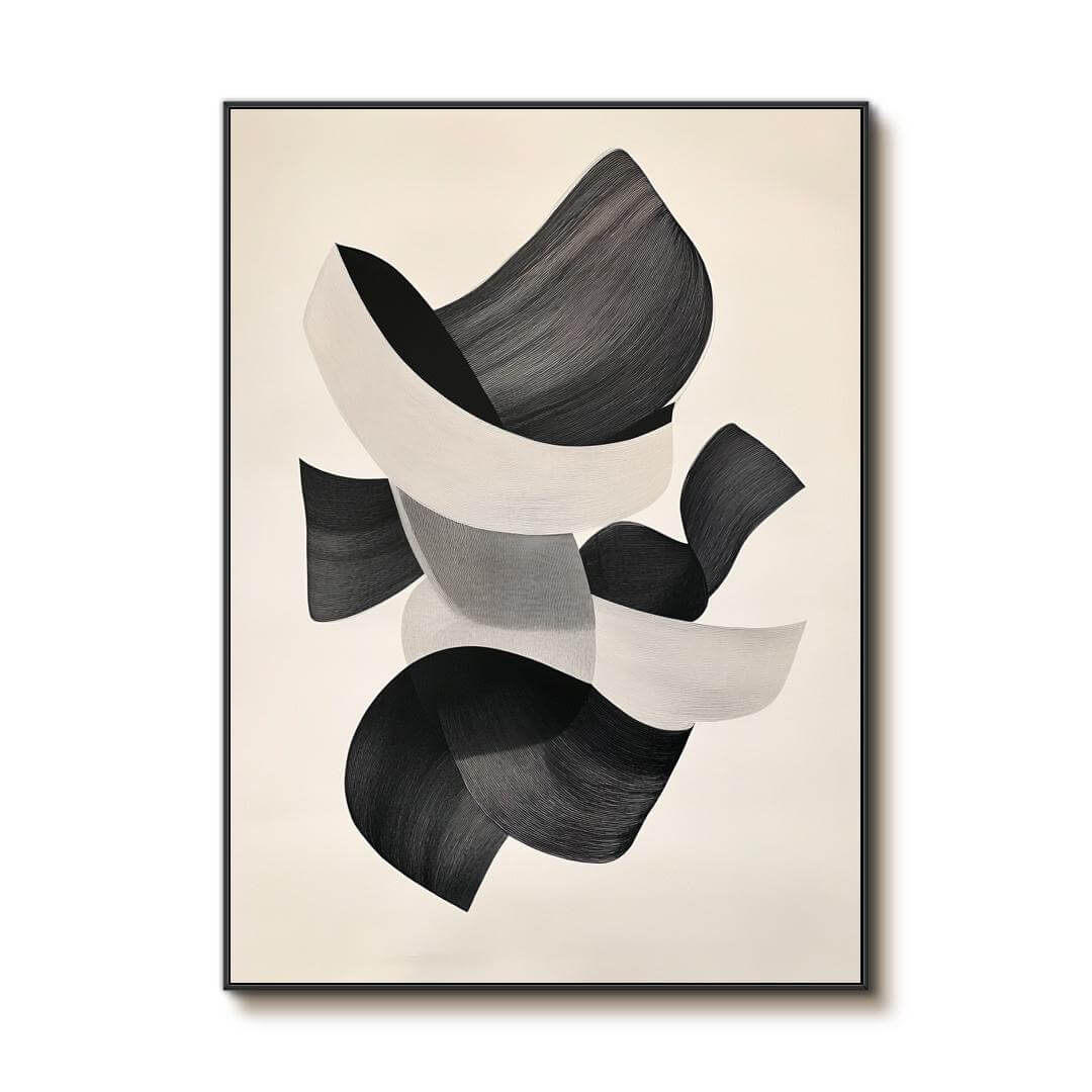 Spatial Dialogue - Modern Abstract Wall Art Painting