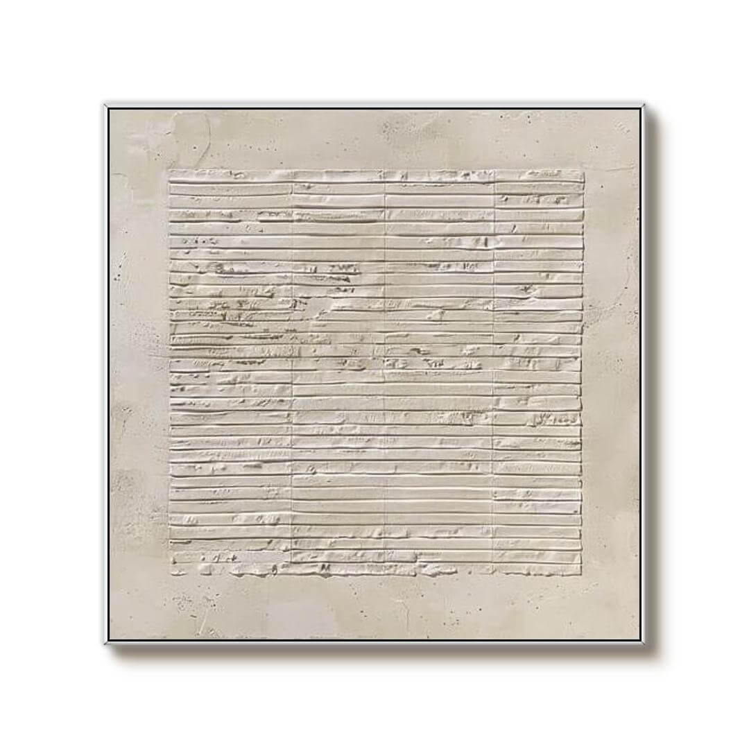 Temporal Textures - Large Wabi Sabi Wall Art Painting